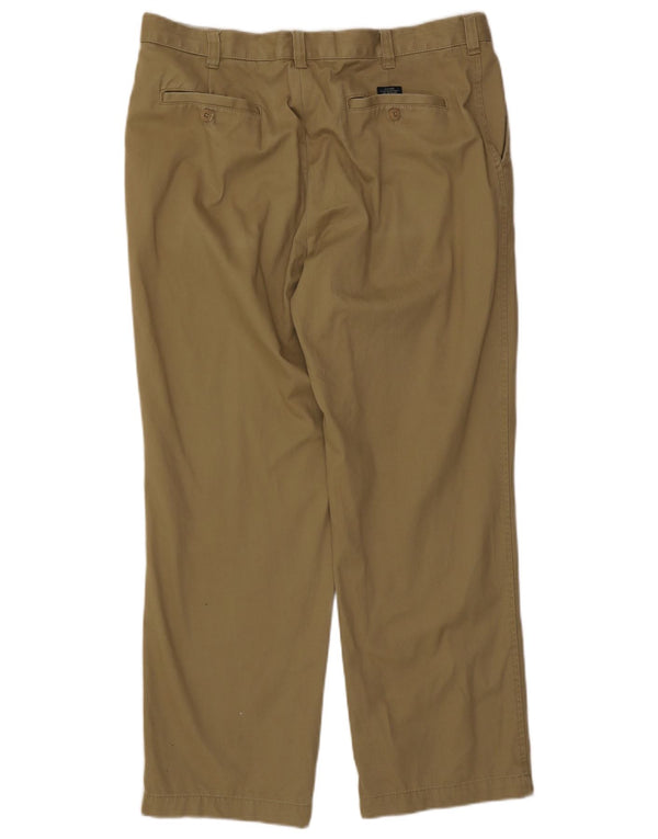 Мужские прямые брюки чинос Marks & Spencer Blue Harbour W38 L31 бежевые