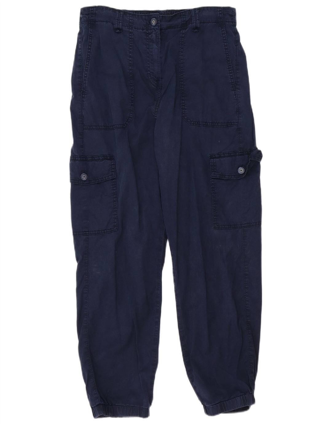 Женские брюки карго Marks & Spencer UK 12 Medium W32 L27 Темно-синие