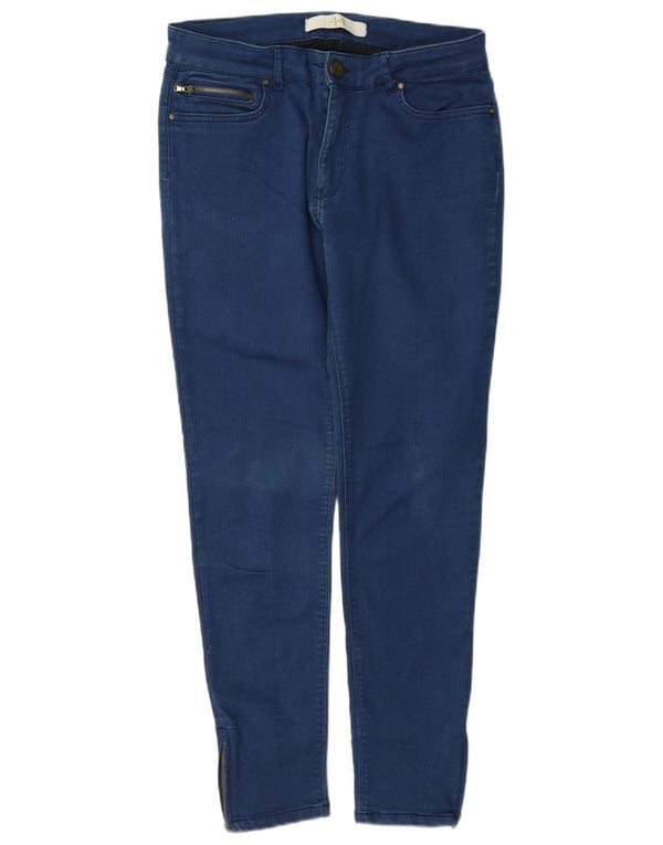 Женские джинсы скинни Zara EU 44 XL W34 L30 Темно-синие