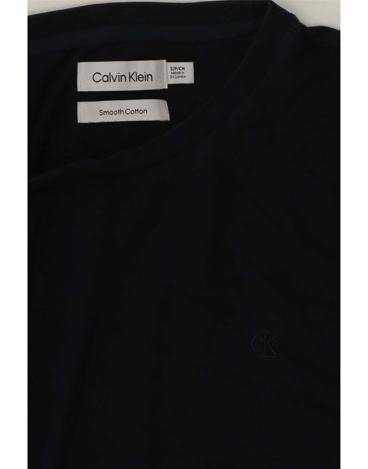 Мужская футболка Calvin Klein, маленький темно-синий хлопок