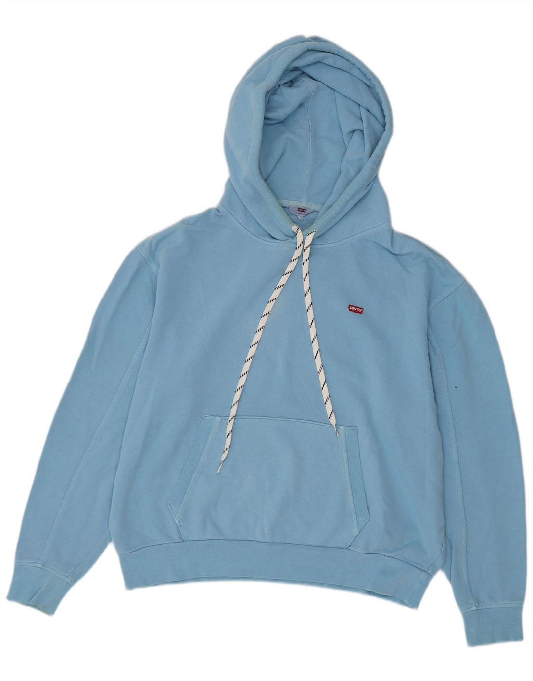 Женский джемпер с капюшоном Levi's Oversized UK 10, маленький синий