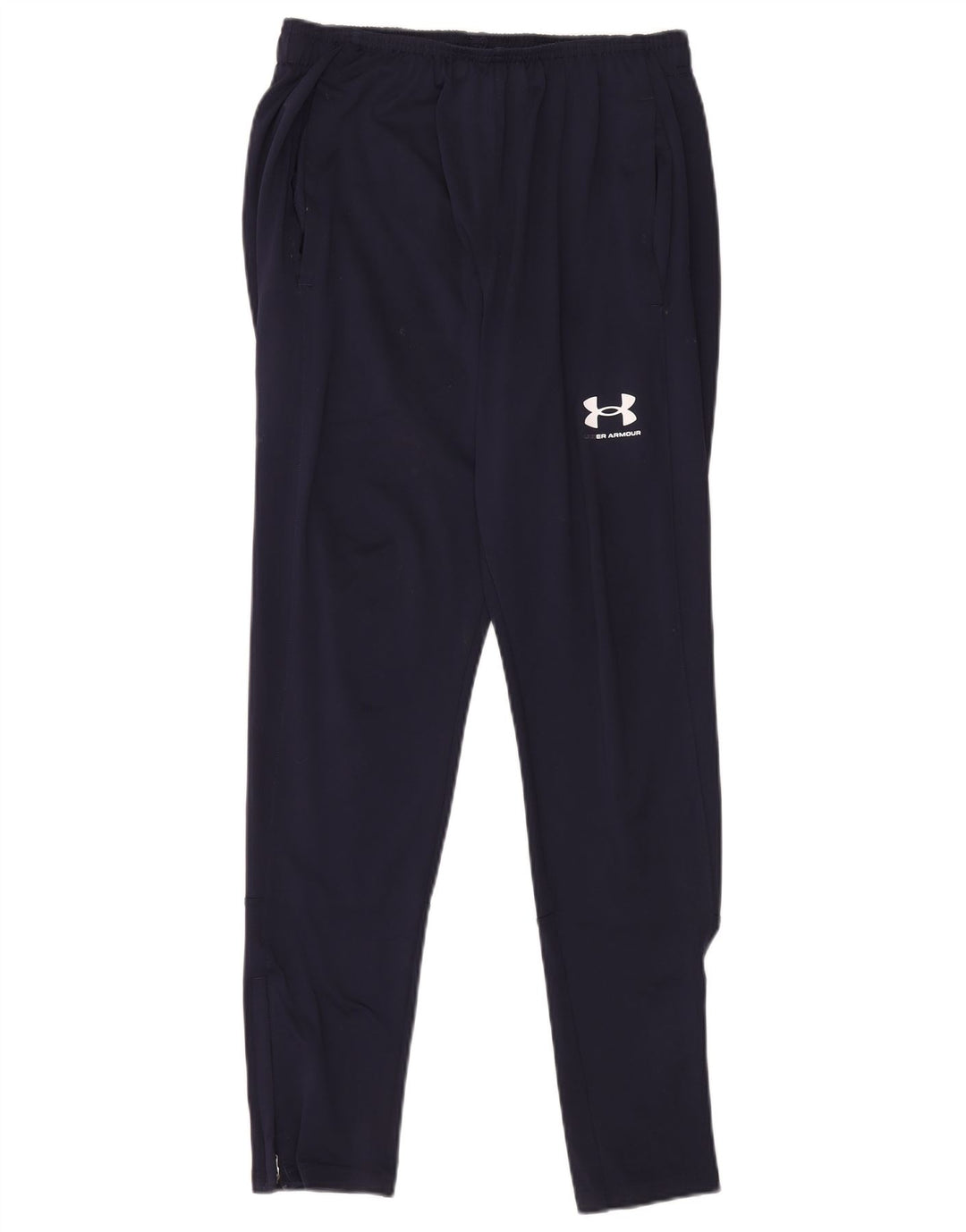 Мужские спортивные брюки Under Armour среднего размера, темно-синие, полиэстер
