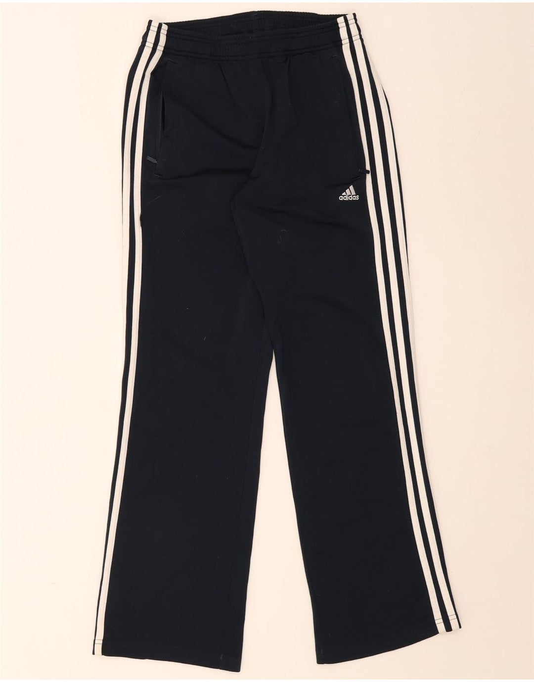 Спортивные брюки Adidas для мальчиков 13-14 лет, темно-синий, полиэстер