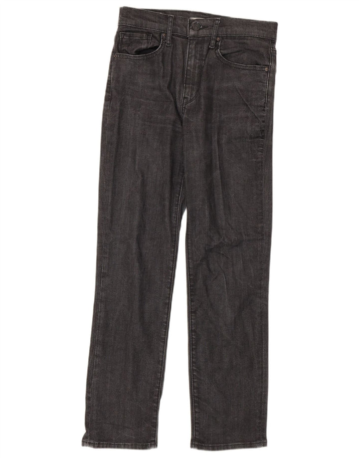 Женские прямые джинсы Levi's 724 с высокой посадкой W27 L27 Серые