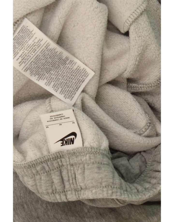 Мужские спортивные брюки NIKE, джоггеры, хлопковые, среднего серого цвета