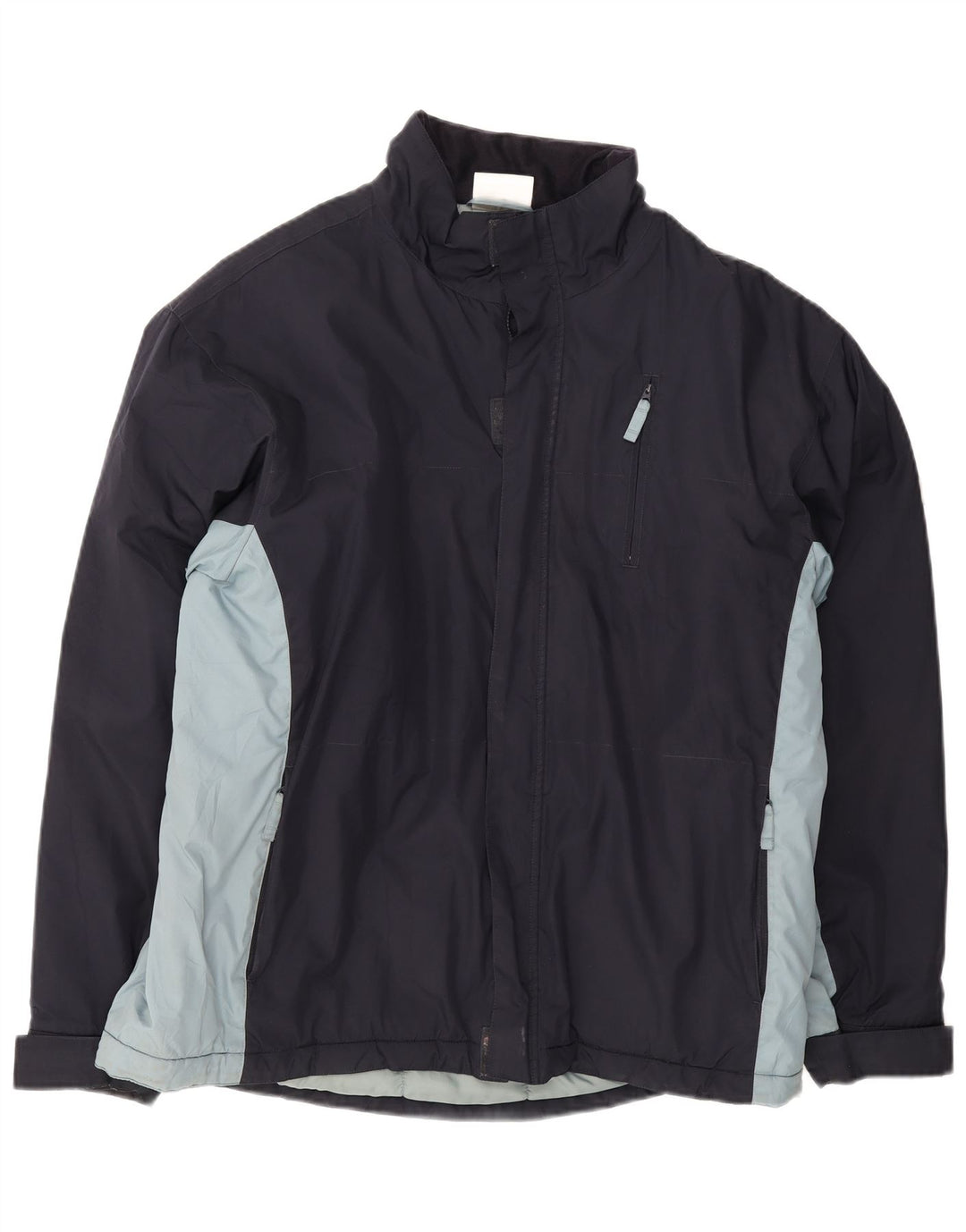 Мужская ветровка Puma UK 42 XL, темно-синяя, полиэстер с цветными блоками