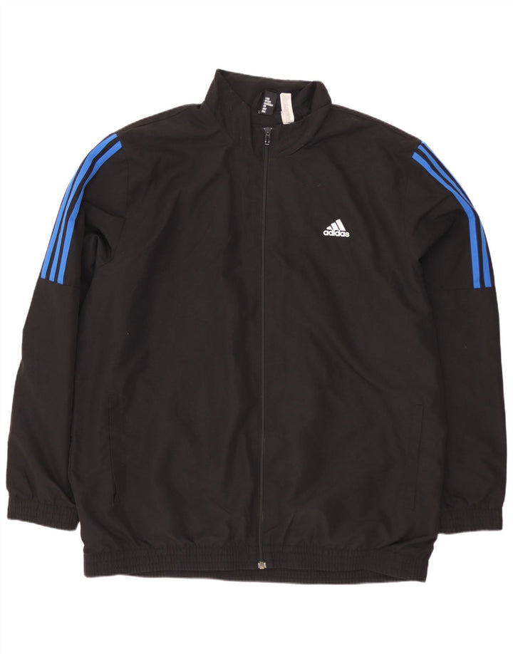 Мужская спортивная куртка Adidas UK 48/50 XL, черный полиэстер