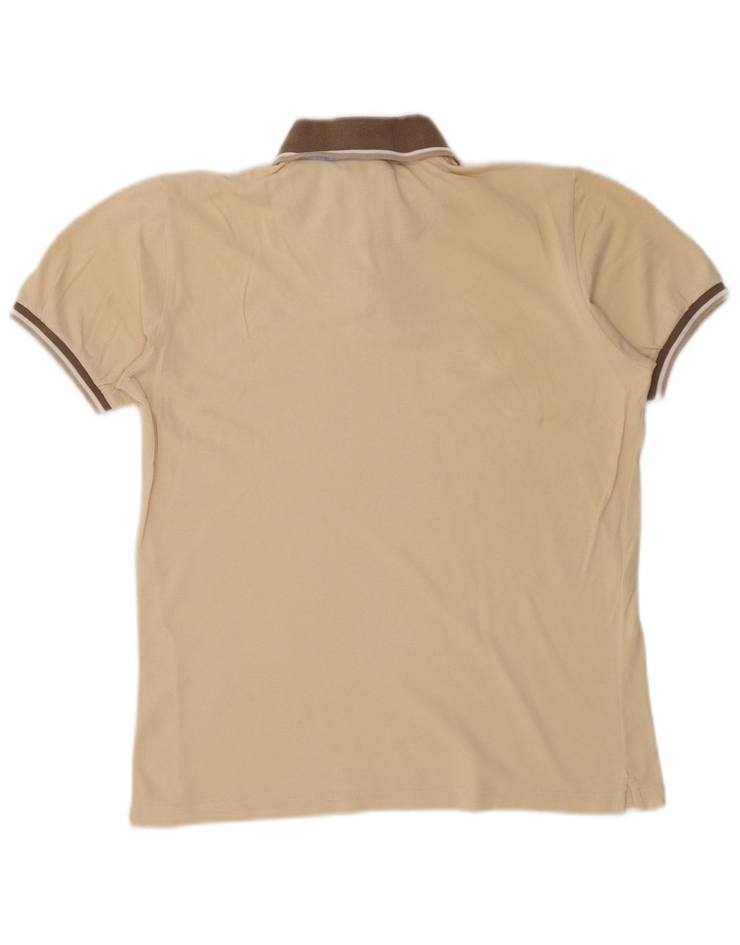 Мужская рубашка-поло приталенного кроя Brooksfield IT 48 Medium Beige