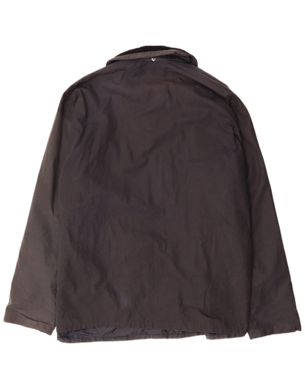 Мужская куртка Royal Spencer из вощеного хлопка UK 46 3XL Темно-синий хлопок