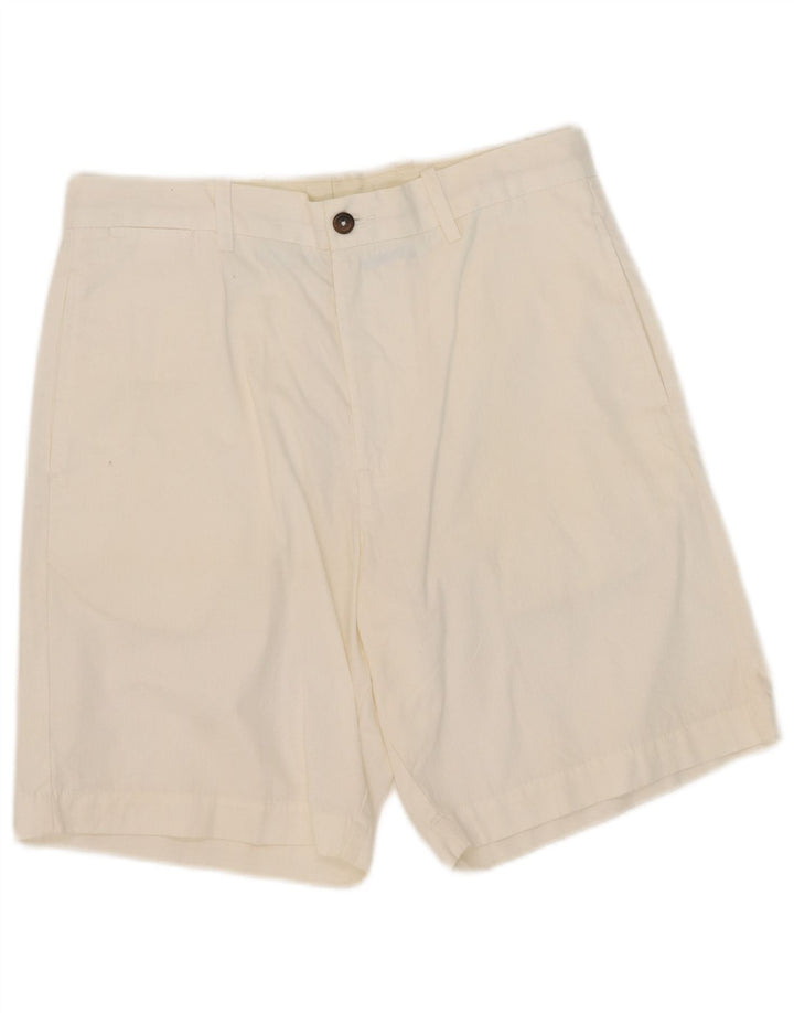 Женские шорты чинос Marks & Spencer Blue Harbor W32, большой размер, белый хлопок