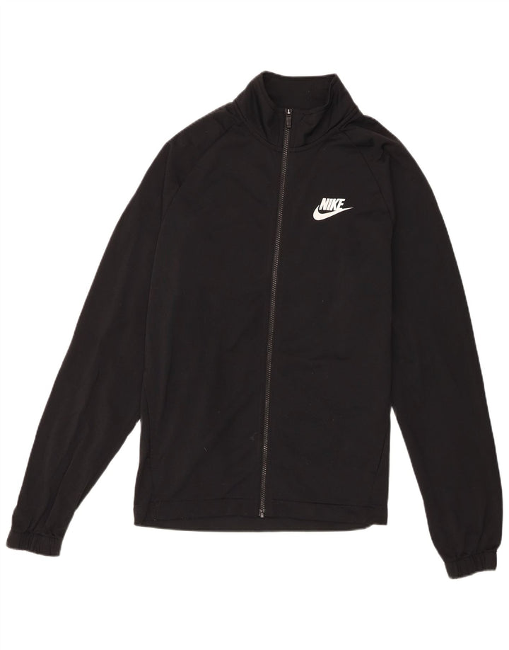 Мужская спортивная куртка Nike, средний черный полиэстер