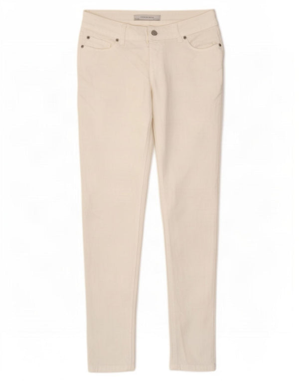 Женские джинсы скинни Zara EU 40 Medium W30 L30 Белый хлопок