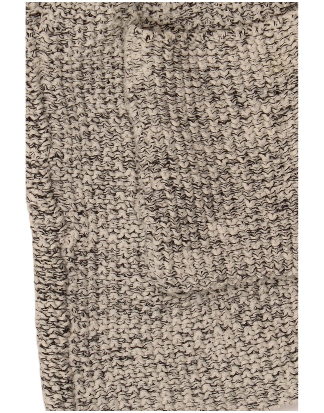 Женский открытый кардиган Zara UK 14, средний серый в крапинку