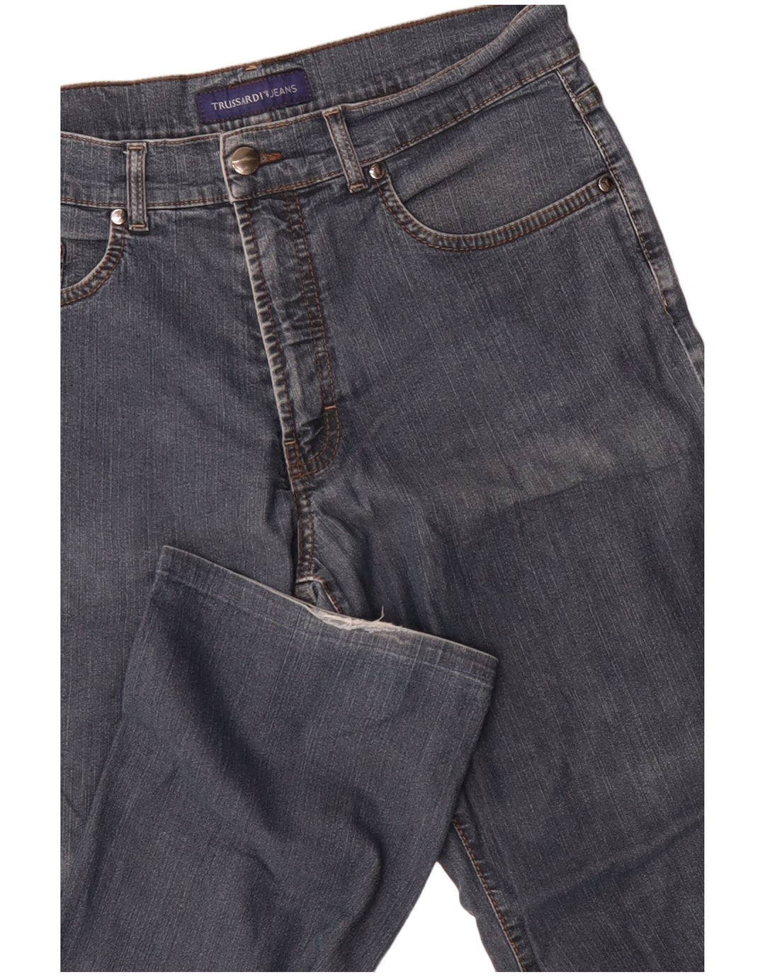 Мужские прямые джинсы Trussardi IT 49 Medium W33 L30 Синие, хлопок