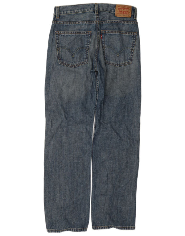Джинсы Levi's 550 Slim для мальчиков 15–16 лет W27 L30, синий хлопок