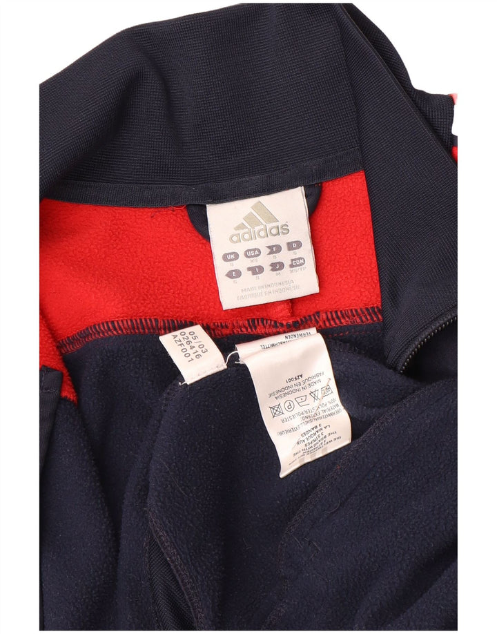 Мужской спортивный костюм Adidas Climawarm, верхняя куртка, маленький темно-синий, цветной блок