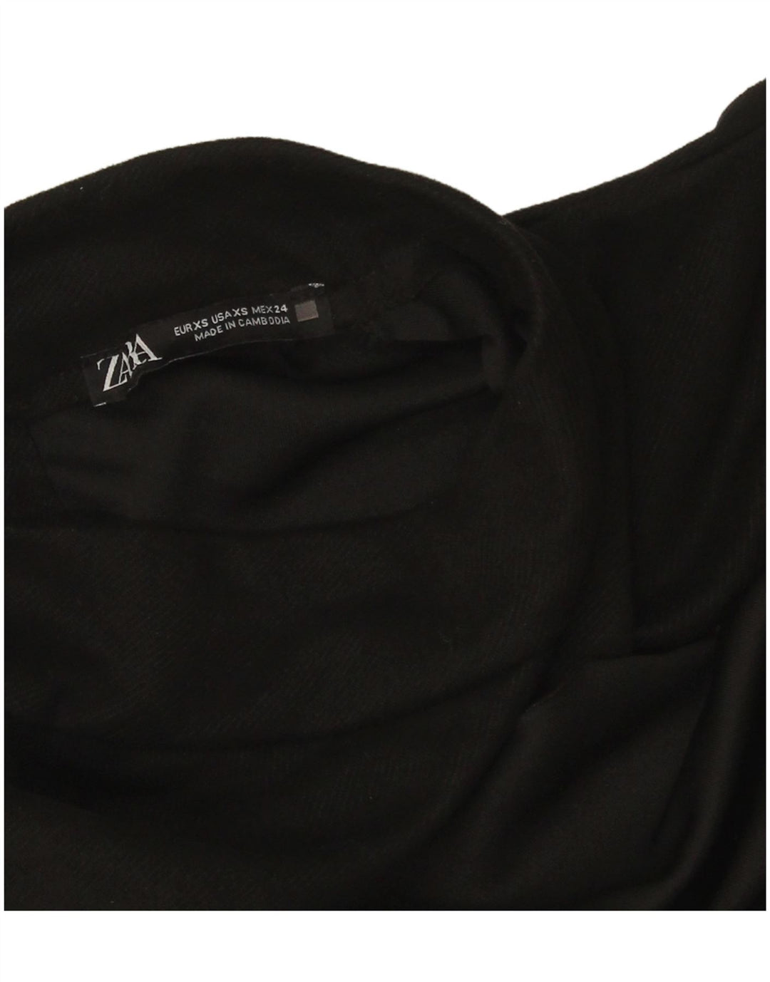 Женское платье прямого кроя Zara UK 6 XS, черное