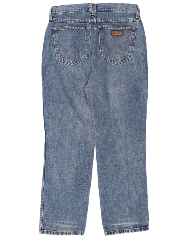 Женские прямые джинсы Wrangler Paula с высокой талией США 14 XL W32 L28 синие
