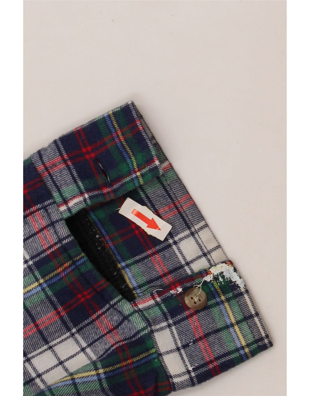 Мужская фланелевая рубашка WOOLRICH, большая темно-синяя клетка