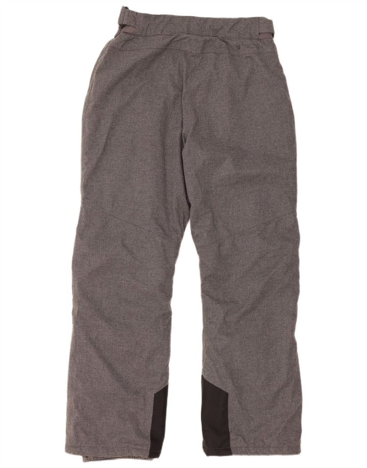Женские лыжные брюки Mountain Warehouse UK 10, маленькие серые с цветными блоками