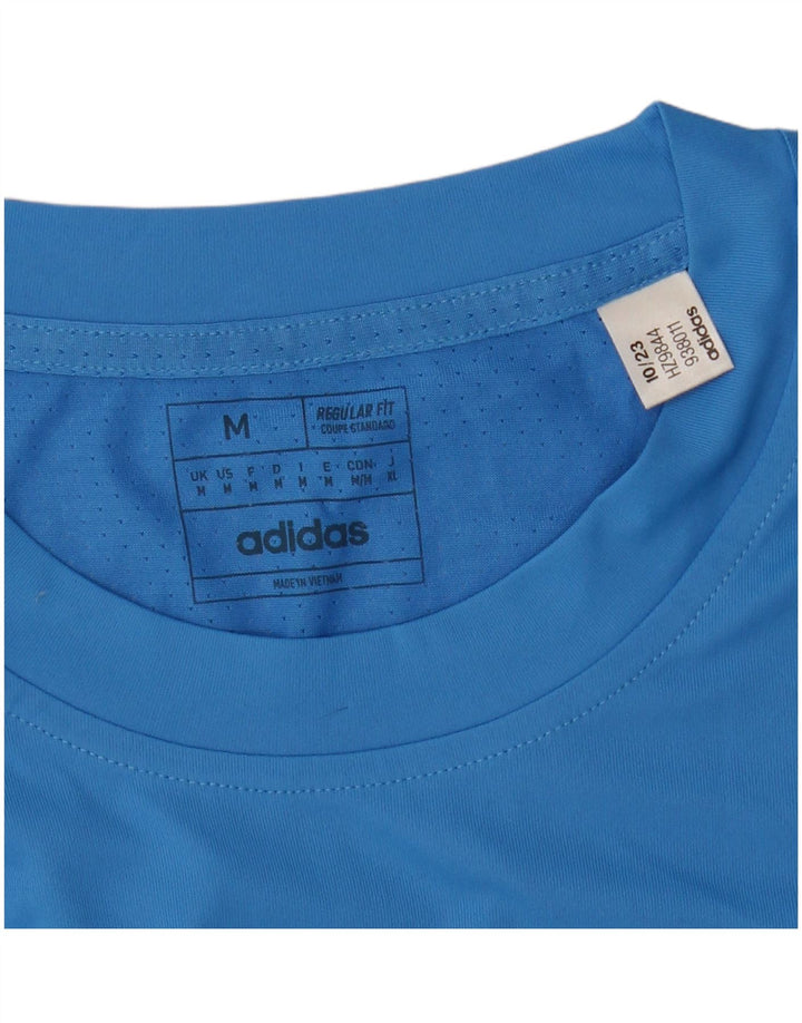 Мужская футболка ADIDAS Aeroready Regular Fit, средний синий