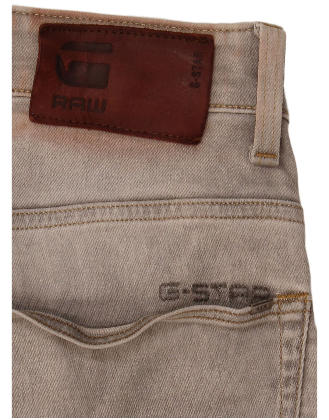 Мужские зауженные джинсы G-Star W34 L30 Серые