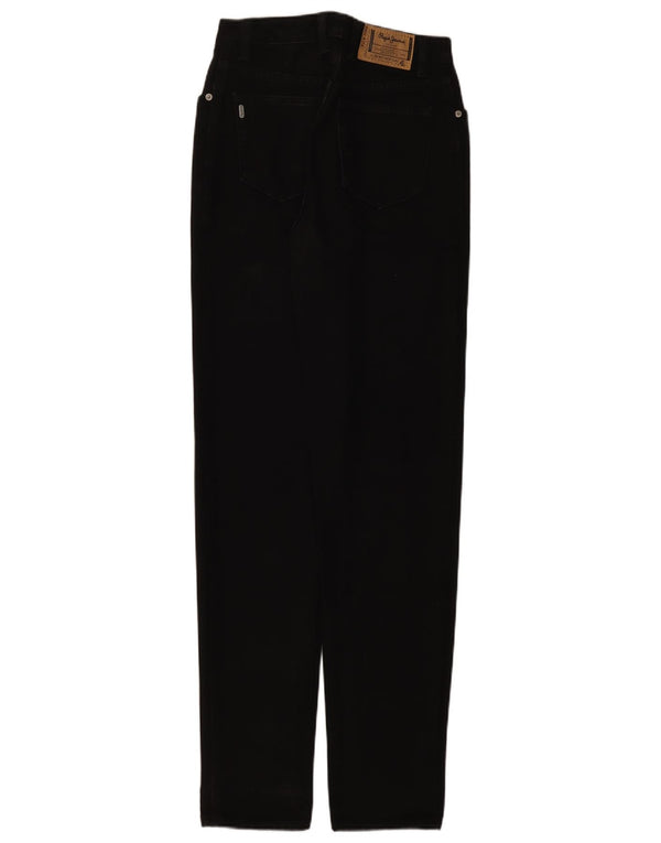 Джинсы PEPE Jeans Женские с высокой талией Slim UK 12 Medium W28 L33 Черный хлопок