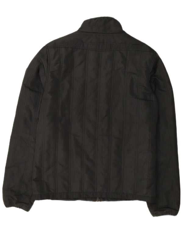 G-Star Mens Bomber Jacket UK 38 Medium Navy Blue Polyester