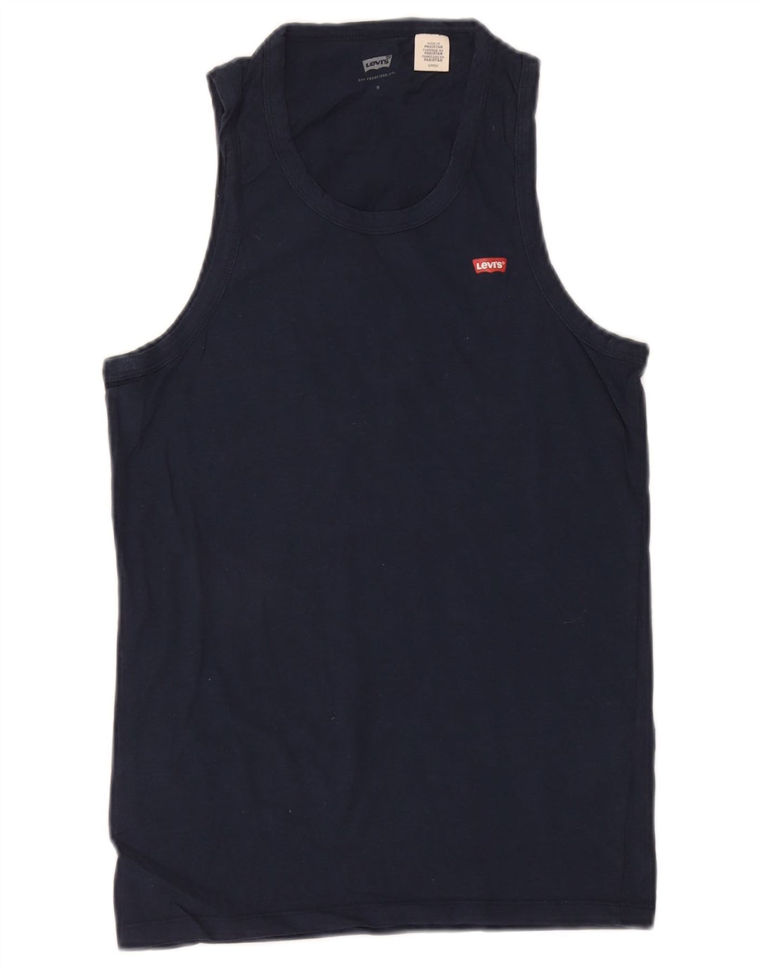 Женский жилет Levi's Top UK 10, маленький, темно-синий, хлопок