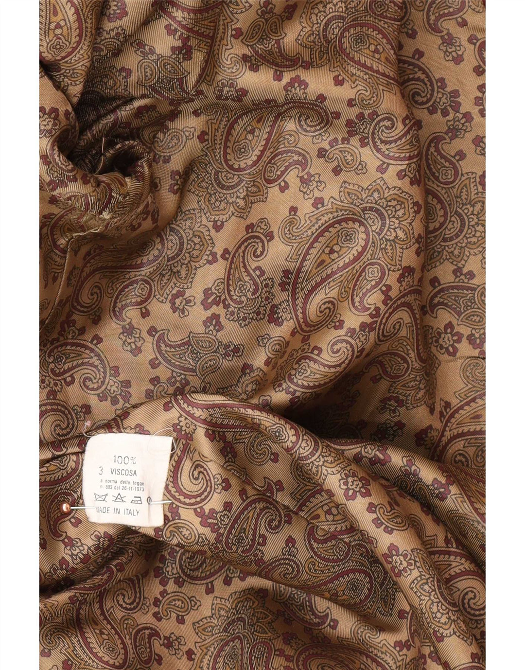 Винтажный женский пиджак оверсайз с рукавом 3/4 IT 49 XL бордовый