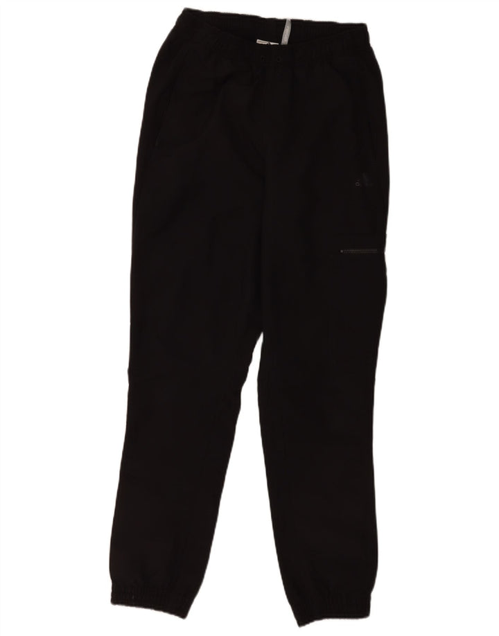 Adidas Mens Climalite Cargo Tracksuit Брюки Джоггеры Маленькие Черные