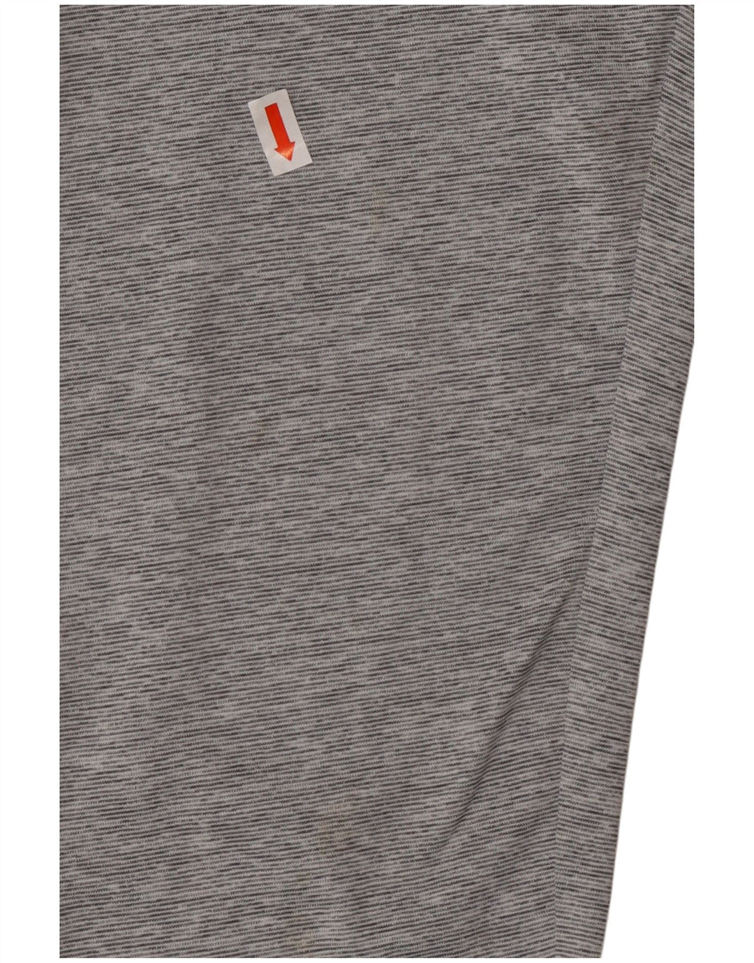 Леггинсы REEBOK для девочек 13-14 лет, серые, полиэстер с цветными блоками