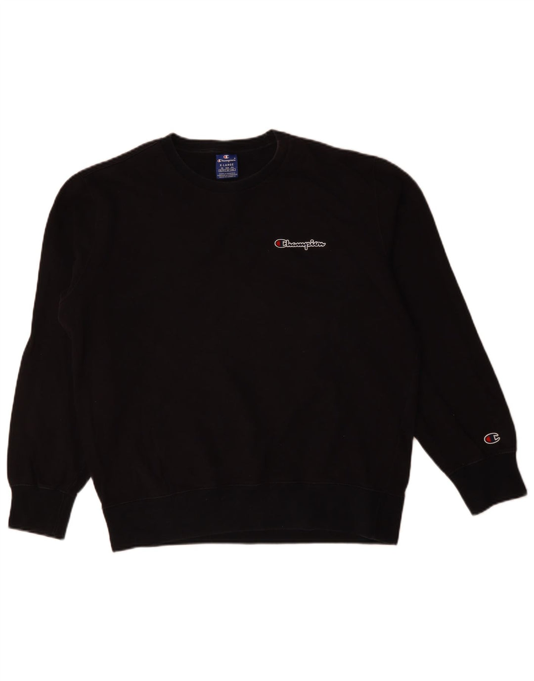 Мужской свитшот Champion Jumper XL, черный хлопок
