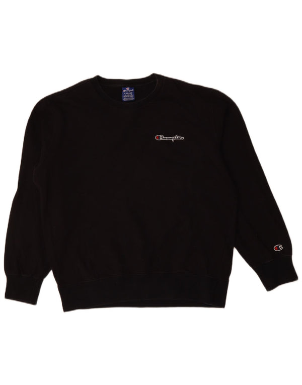 Мужской свитшот Champion Jumper XL, черный хлопок