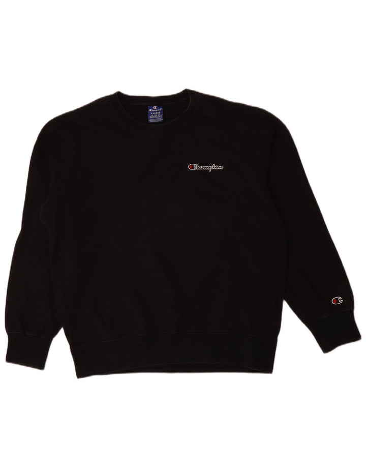 Мужской свитшот Champion Jumper XL, черный хлопок
