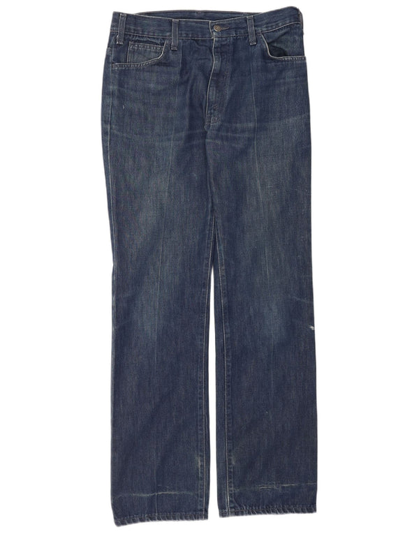 Мужские прямые джинсы Levi's W33 L34 синие, хлопок