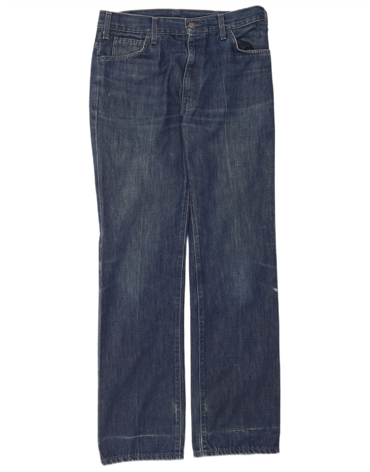 Мужские прямые джинсы Levi's W33 L34 синие, хлопок