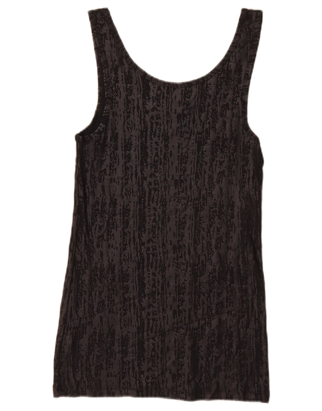 Женский жилет MOSSIMO UK 12, средний черный, хлопок с животным принтом