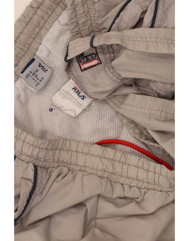 Мужские спортивные шорты Fila, маленький серый нейлон