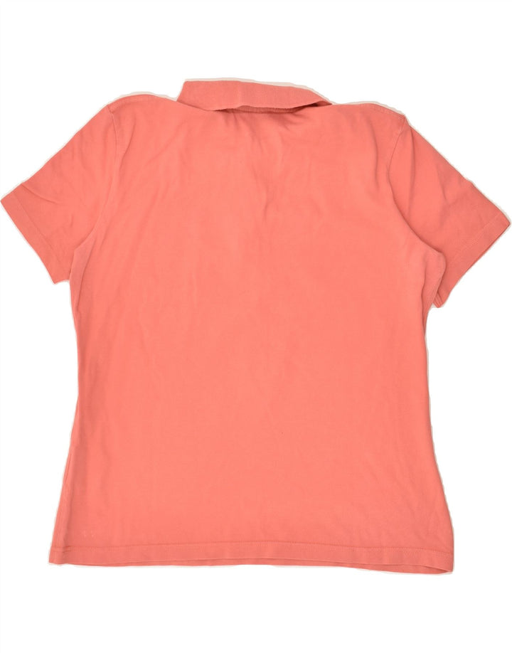 DIADORA Womens Polo Shirt UK 18 XL Pink Cotton | Vintage Diadora | Thrift | Second-Hand Diadora | Used Clothing | Messina Hembry 