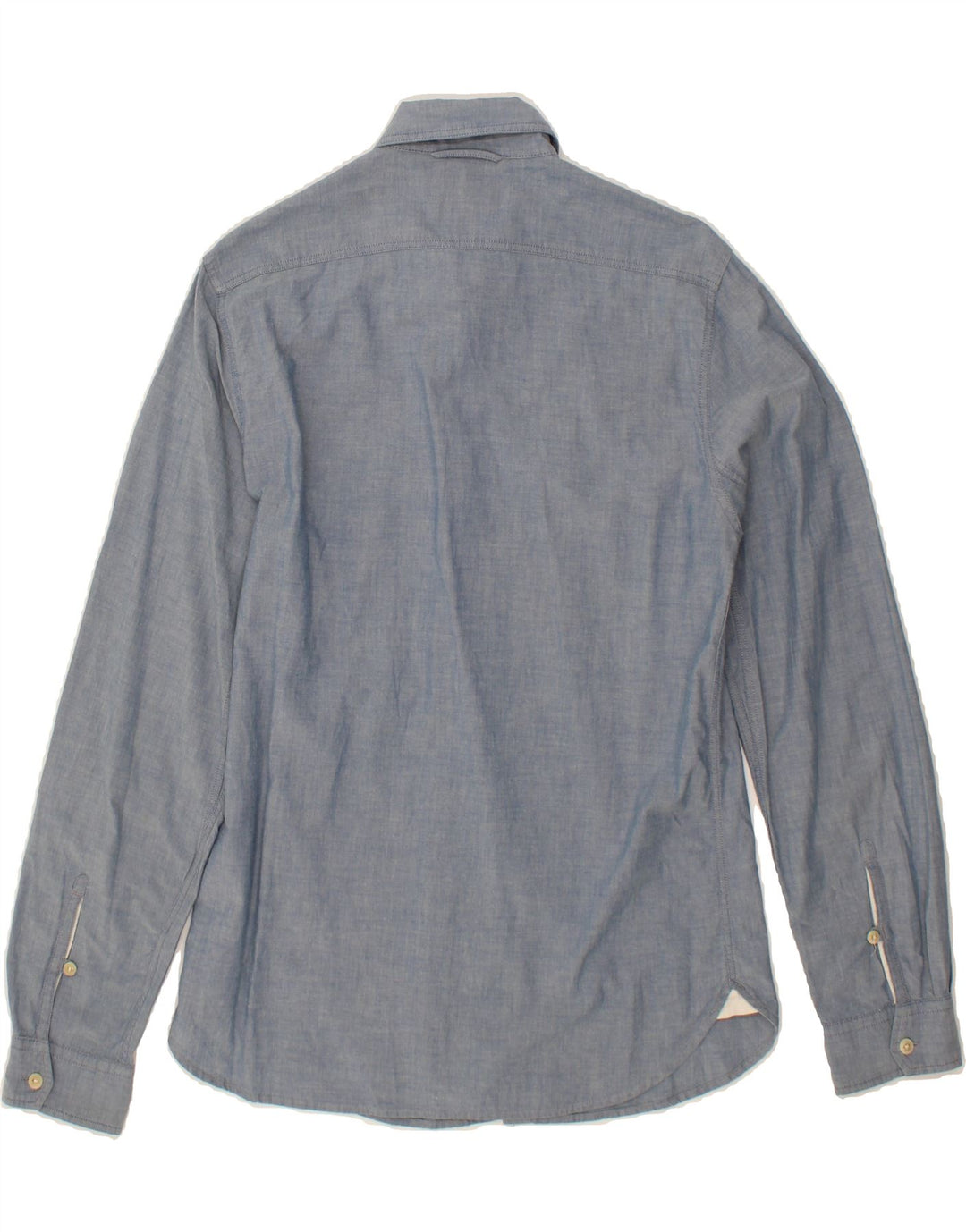 WOOLRICH Mens Shirt Small Blue Cotton Vintage Woolrich and Second-Hand Woolrich from Messina Hembry 