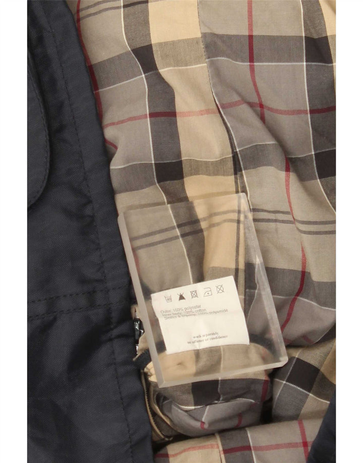 Женская куртка Barbour UK 10, маленький размер, темно-синий, полиэстер