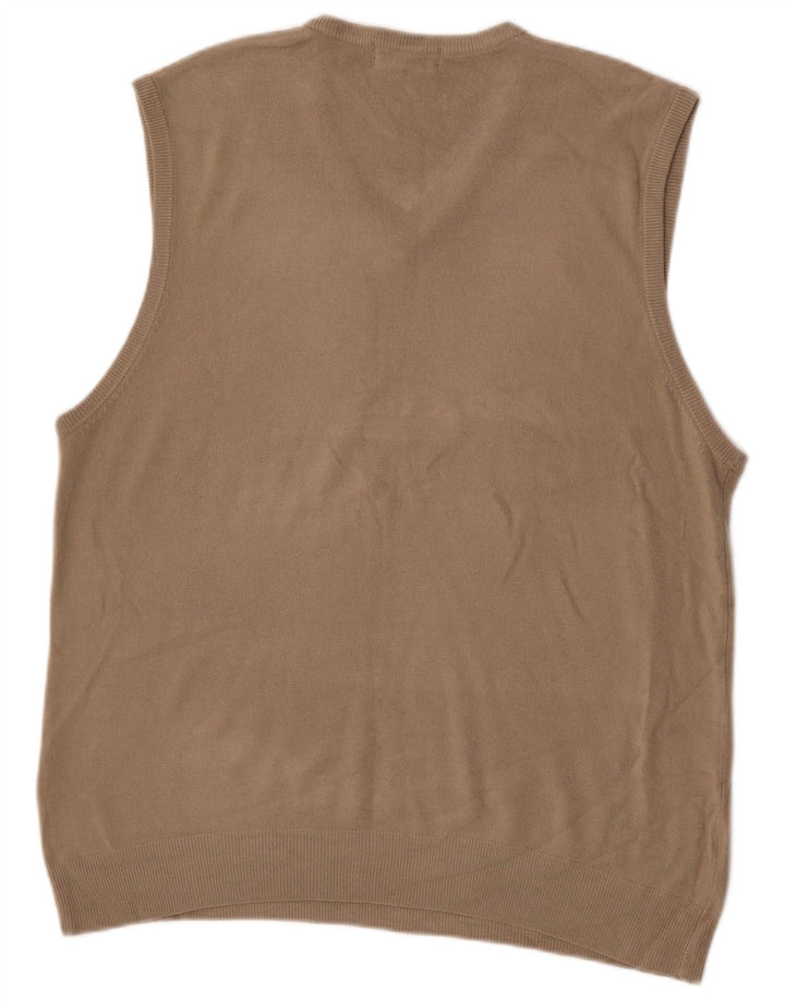 Мужская майка Marks & Spencer Blue Harbour Vest XL, бежевый акрил