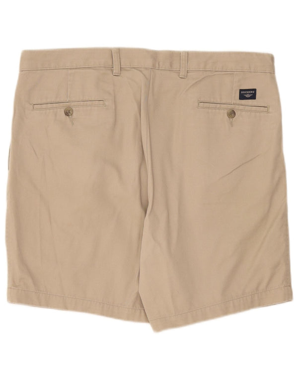 Мужские шорты чинос Dockers W36, большие, бежевые, хлопок
