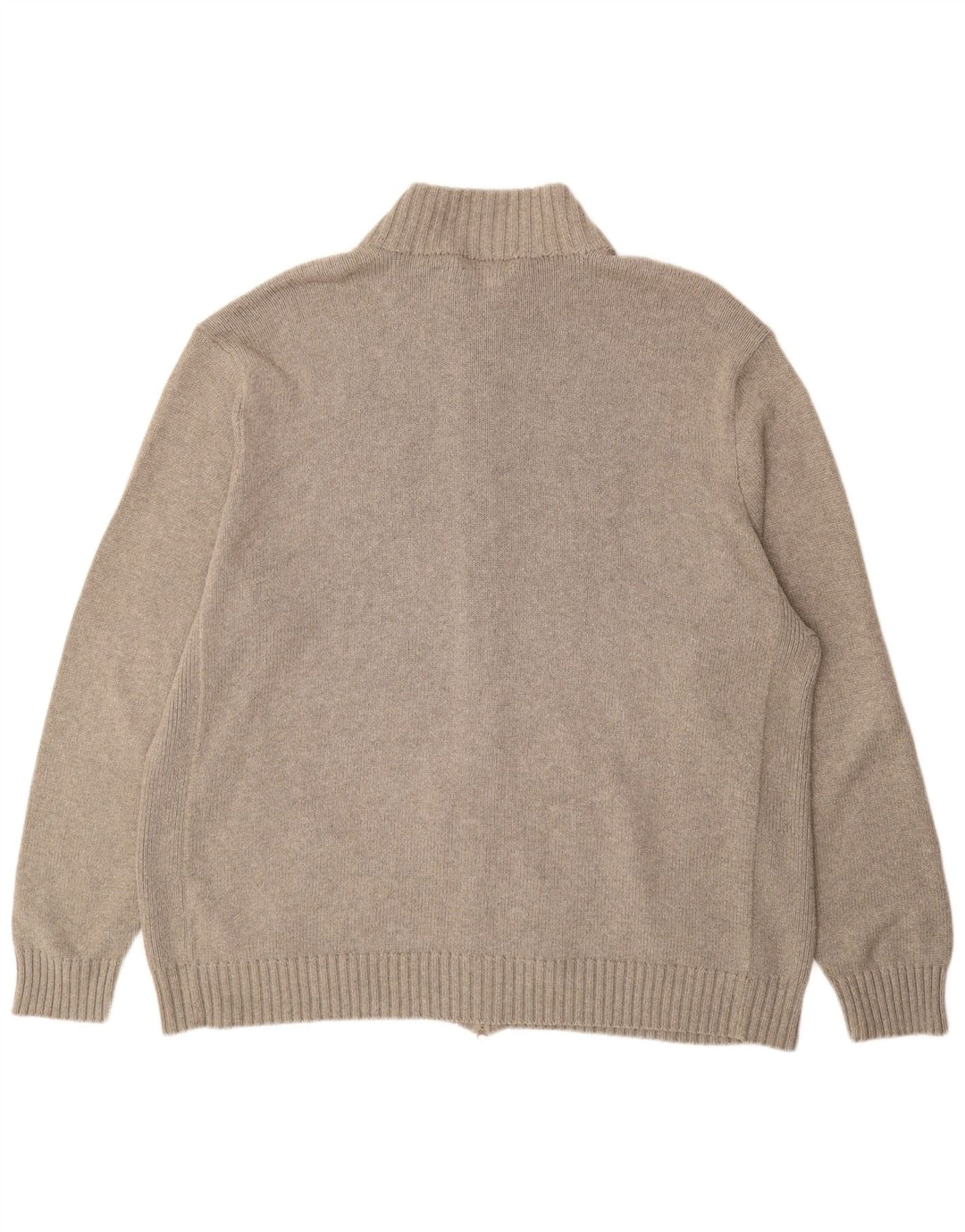 POLO RALPH LAUREN Мужской высокий кардиган-свитер 3XL Бежевый хлопок