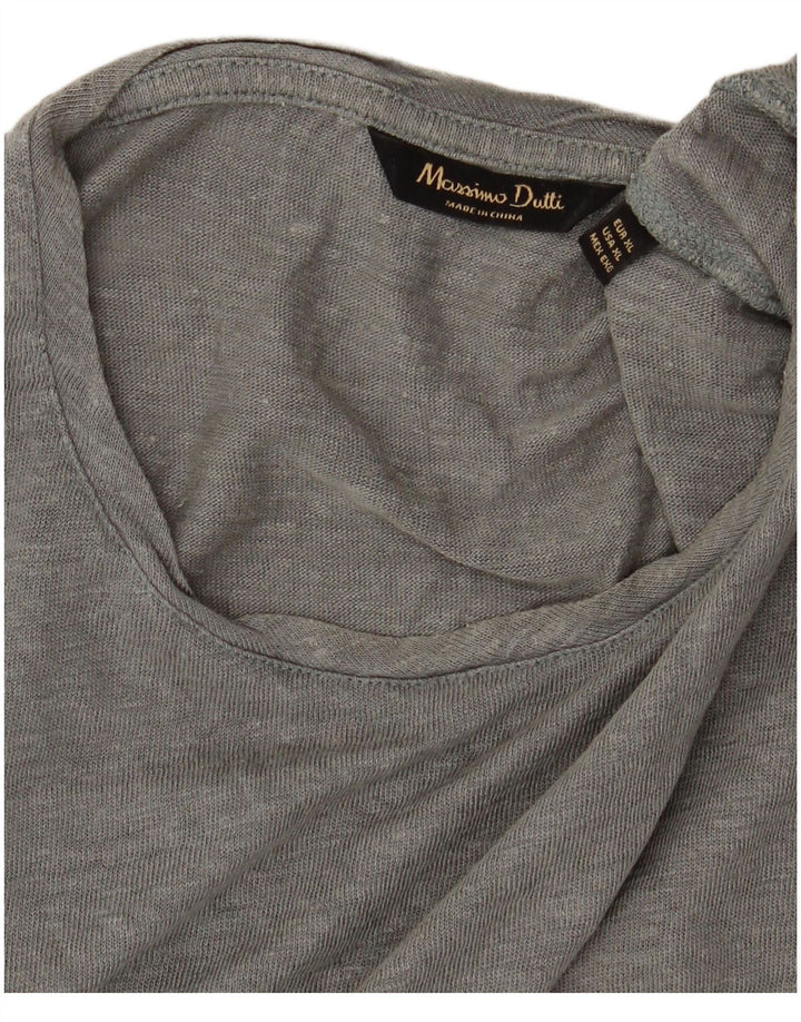 MASSIMO DUTTI Мужская футболка Top XL Серая