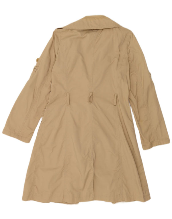 Женский плащ оверсайз Dkny UK 6 XS, коричневый хлопок