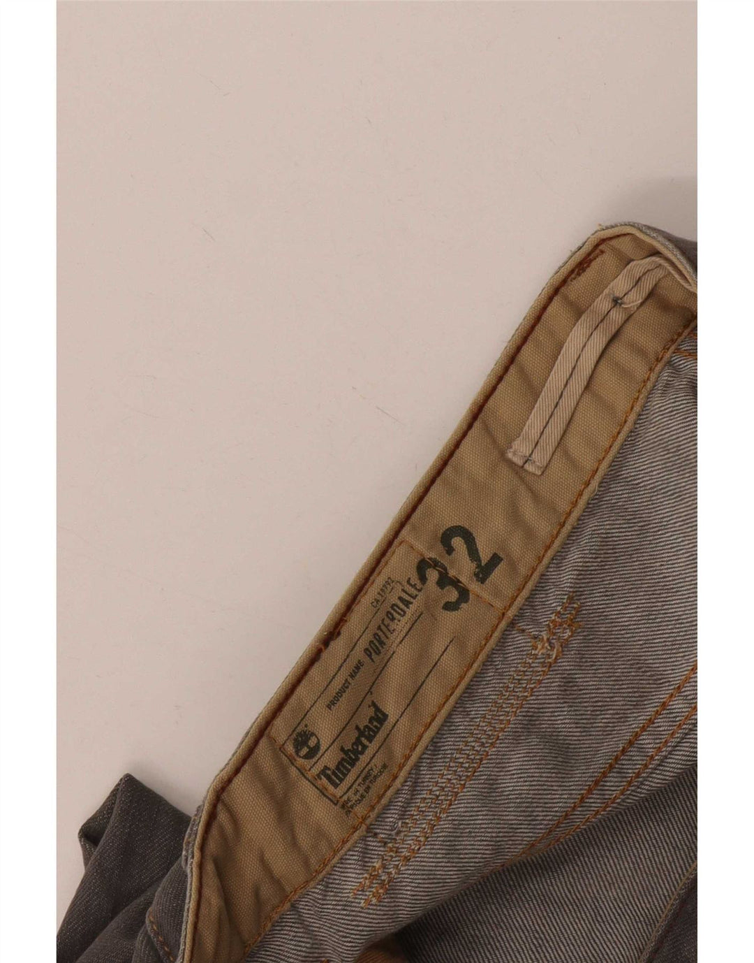 Мужские прямые джинсы Timberland W32 L31 серые