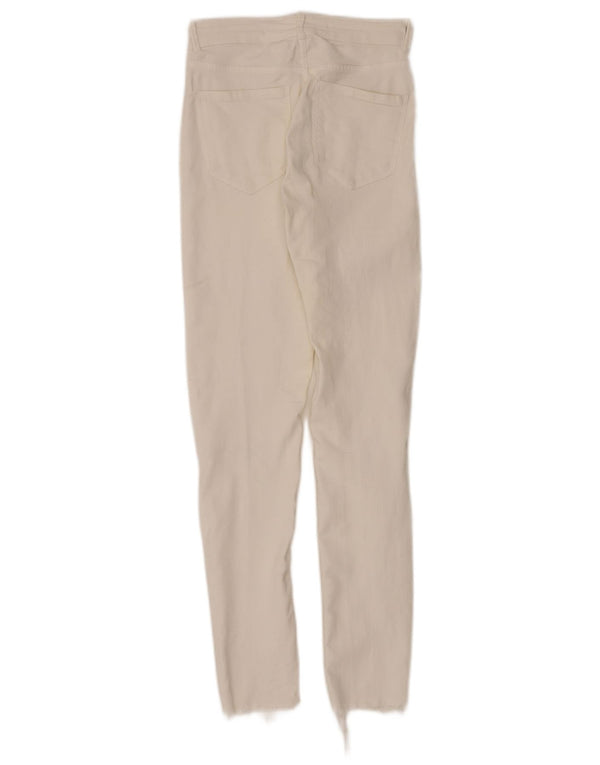 Женские джинсы скинни Zara Trafaluc EU 34 2XS W24 L28 белые