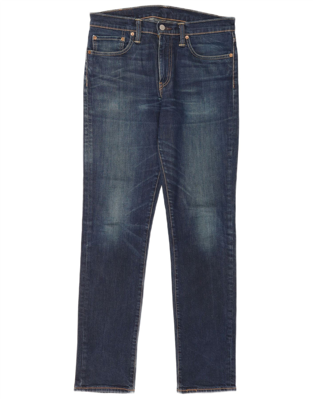 Мужские джинсы Levi's 511 Slim W32 L34 Темно-синие, хлопок